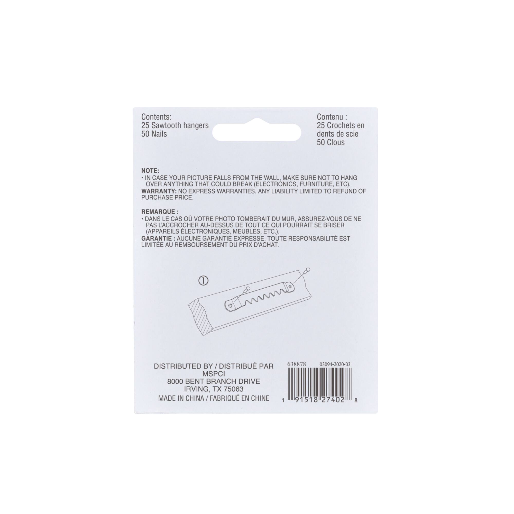 Large Sawtooth Hanger Value Pack by Studio Décor®